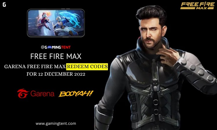 Garena Free Fire 2 Garena Free Fire Max Redeem Codes for 12 December 2022