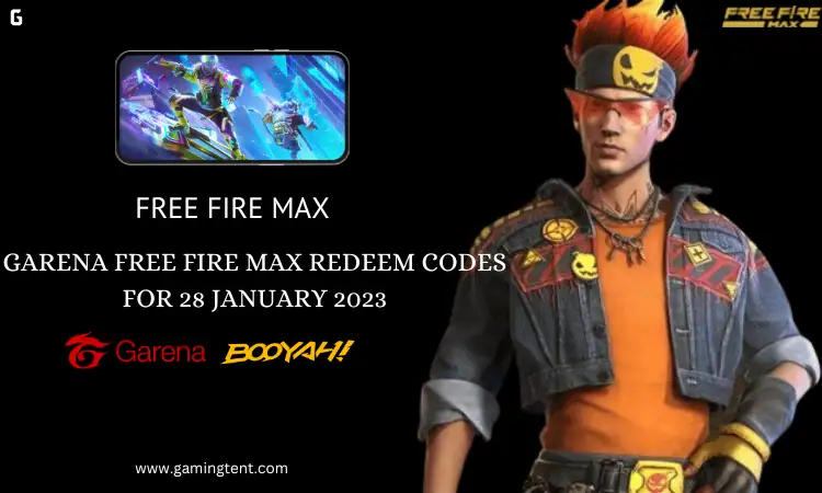 Garena Free Fire 9 Garena Free Fire Max Redeem Codes for 28 january 2023