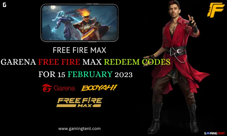Garena Free Fire 8 garena free fire max redeem codes for 15 february 2023