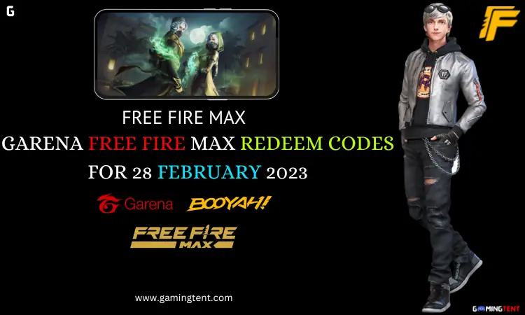 Garena Free Fire 7 garena free fire max redeem codes for 28 february 2023