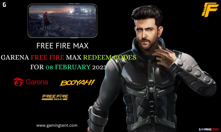 Garena Free Fire 3 garena free fire max redeem codes for 8 february 2023
