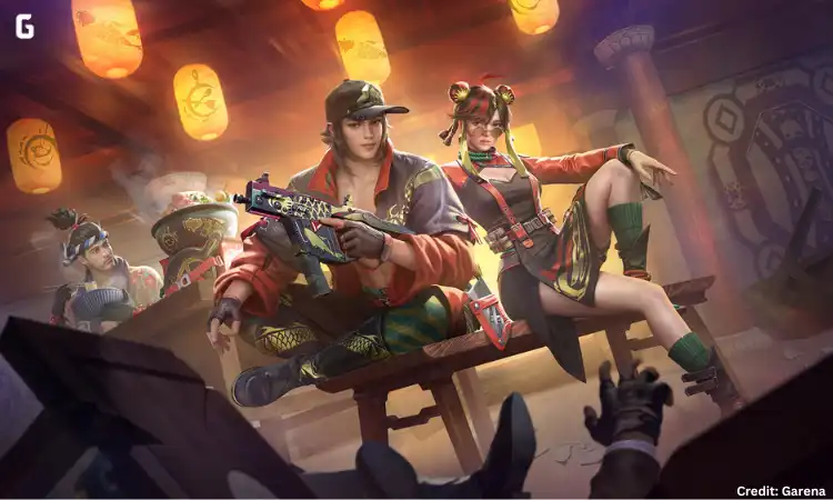Garena Free Fire 5 free fire max redeem codes for 26 may 2023
