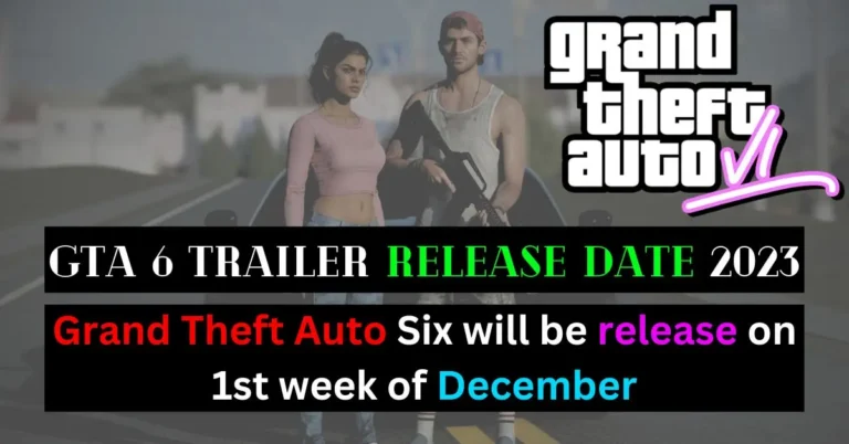 GTA 6 Trailer Release Date 2023 Coming Soon gta 6 trailer release date